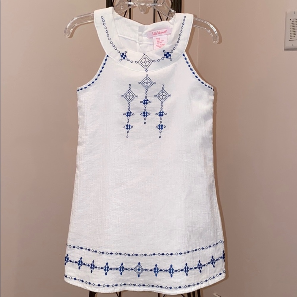 Girls Lilly Wicket Cotton dress